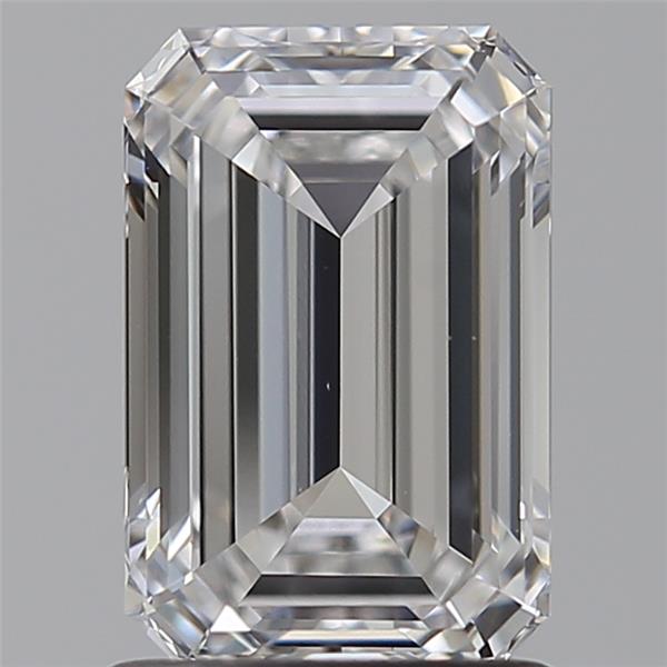 1.53 ct. emerald Lab Grown Diamond front image