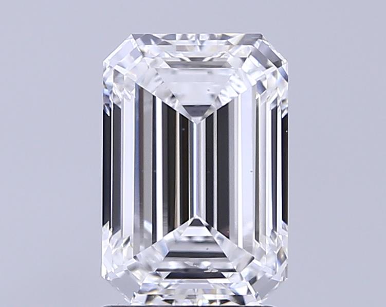 2.55 ct. emerald Lab Grown Diamond front image