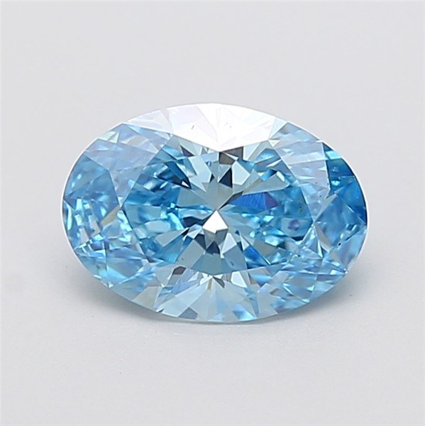 2.06 ct. oval Lab Grown Diamond front image