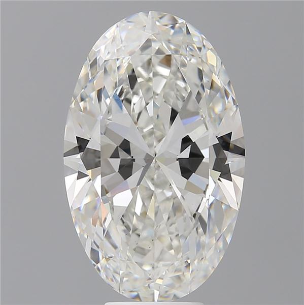 7.95 ct. oval Lab Grown Diamond front image