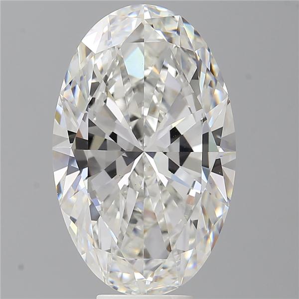 8.59 ct. oval Lab Grown Diamond front image