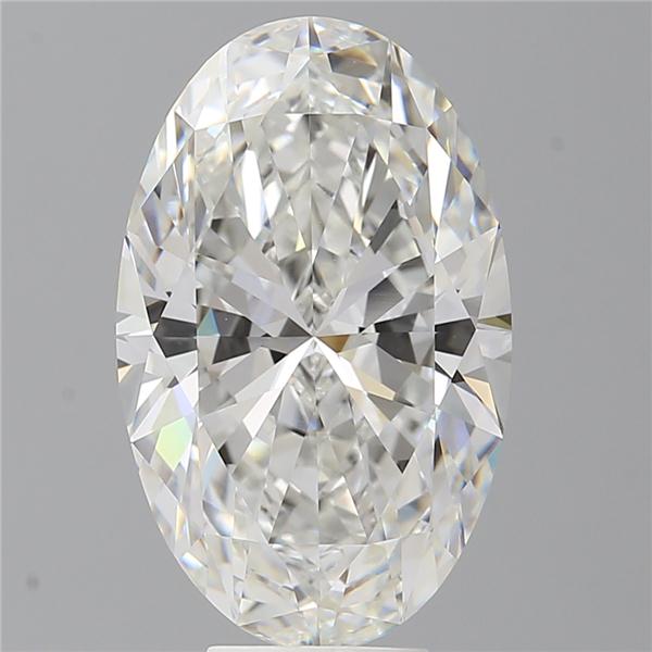 7.51 ct. oval Lab Grown Diamond front image