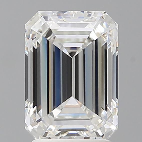 2.59 ct. emerald Lab Grown Diamond front image