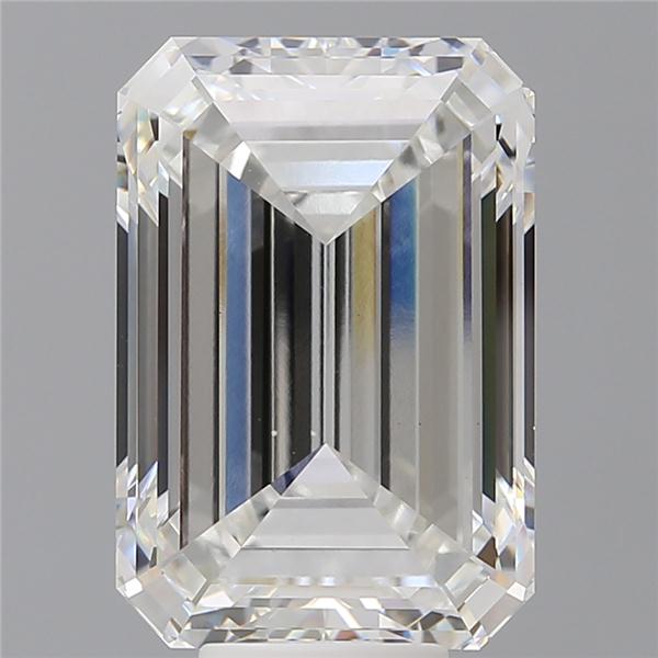 9.56 ct. emerald Lab Grown Diamond front image