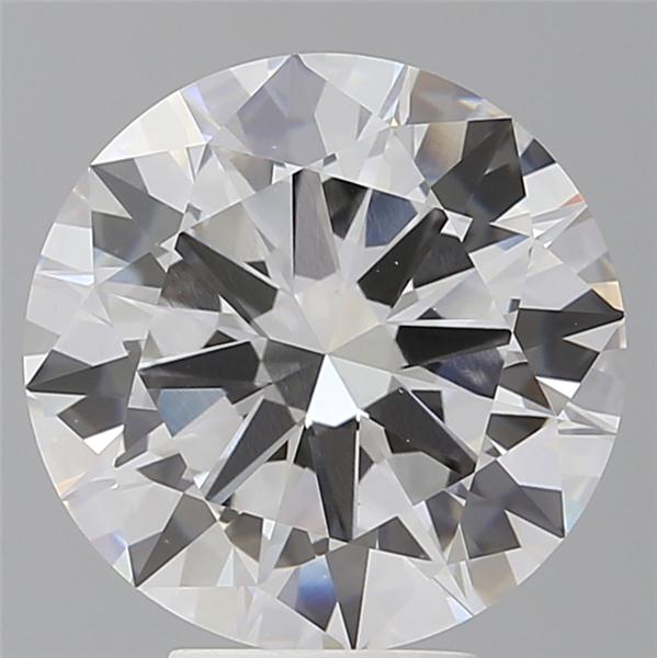 5.55 ct. round Lab Grown Diamond front image