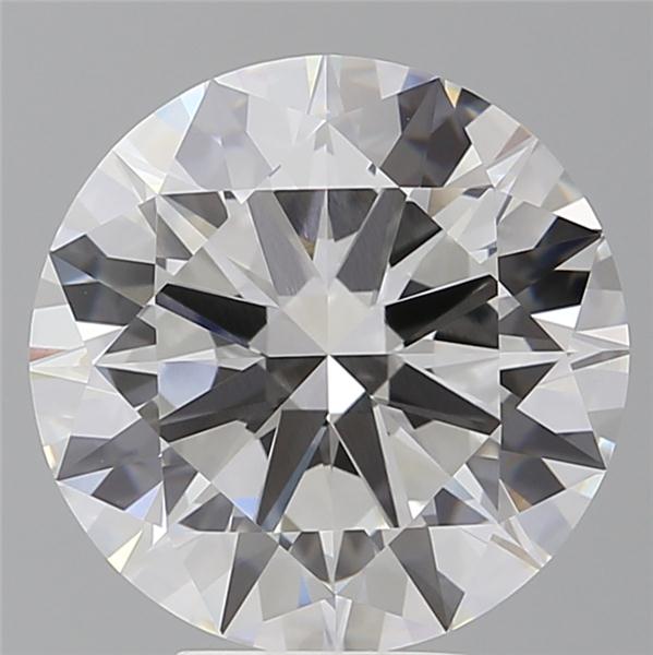 6.02 ct. round Lab Grown Diamond front image
