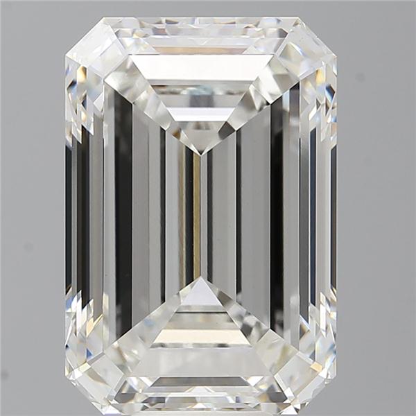 11.52 ct. emerald Lab Grown Diamond front image