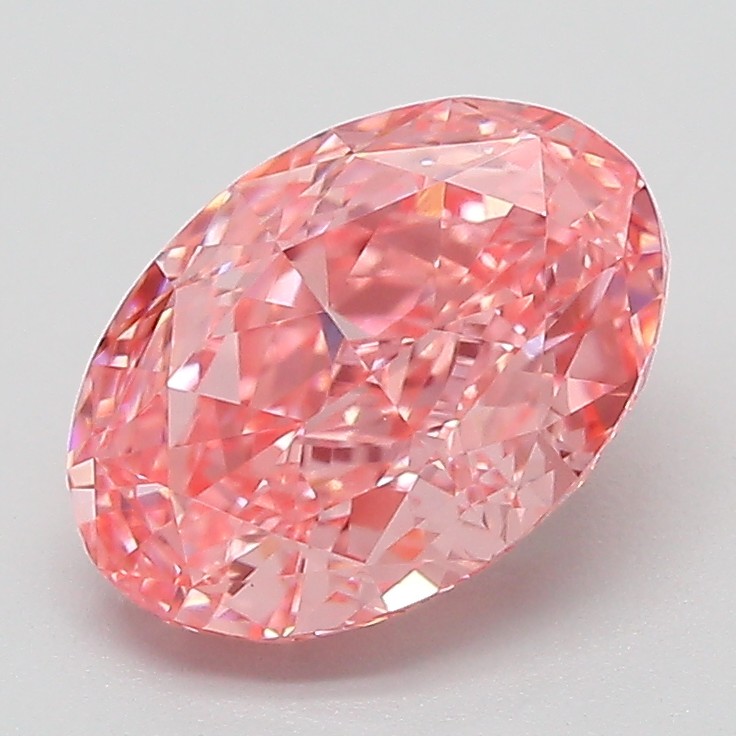 2.10 ct. oval Lab Grown Diamond front image