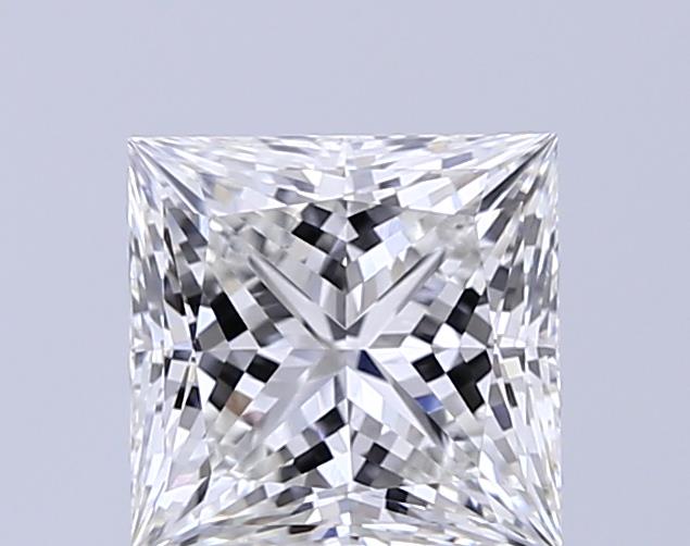 2.10 ct. princess Lab Grown Diamond front image