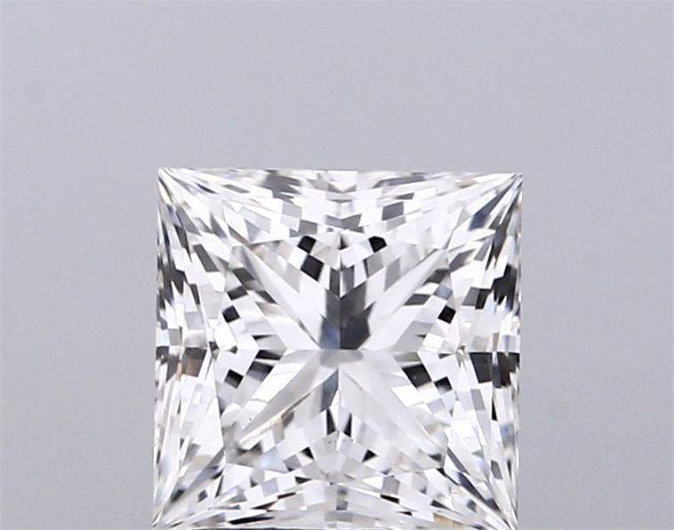 2.10 ct. princess Lab Grown Diamond front image