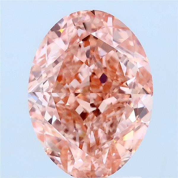 3.00 ct. oval Lab Grown Diamond front image