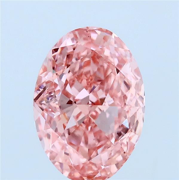 3.00 ct. oval Lab Grown Diamond front image