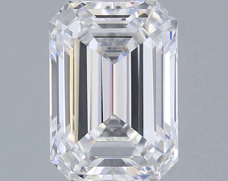 1.53 ct. emerald Lab Grown Diamond front image