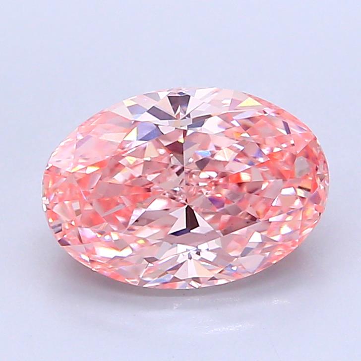 2.71 ct. oval Lab Grown Diamond front image