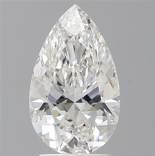 2.60 ct. pear Lab Grown Diamond front image
