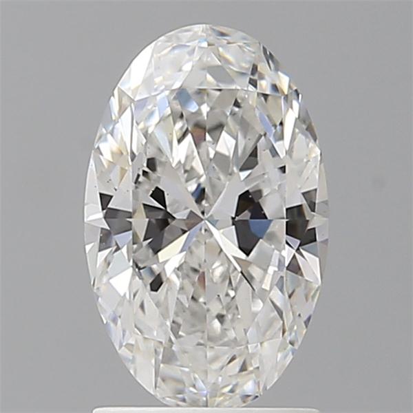 1.57 ct. oval Lab Grown Diamond front image