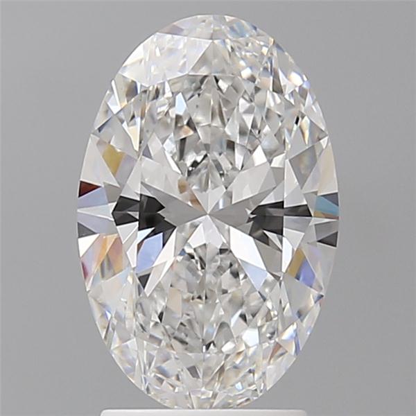 2.60 ct. oval Lab Grown Diamond front image