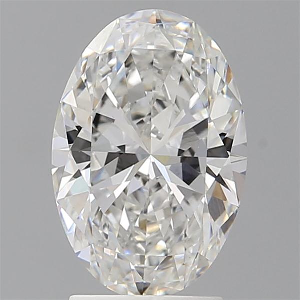2.51 ct. oval Lab Grown Diamond front image