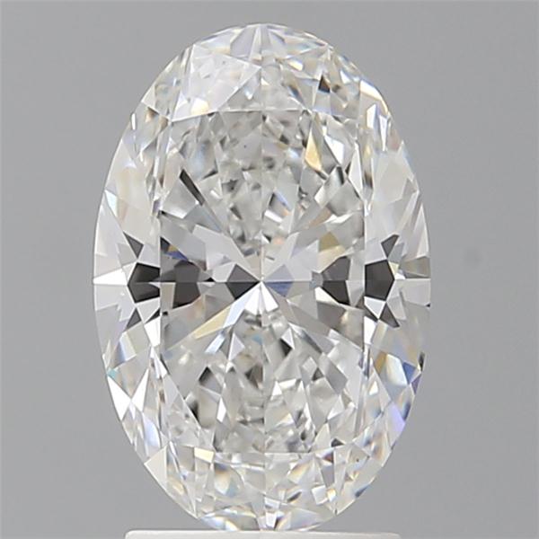 2.51 ct. oval Lab Grown Diamond front image
