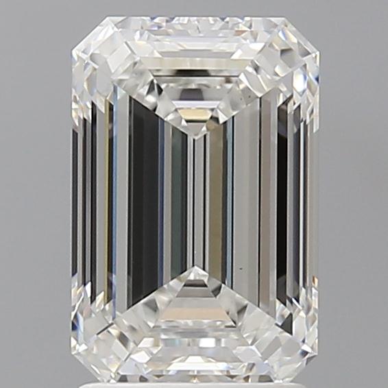 2.55 ct. emerald Lab Grown Diamond front image