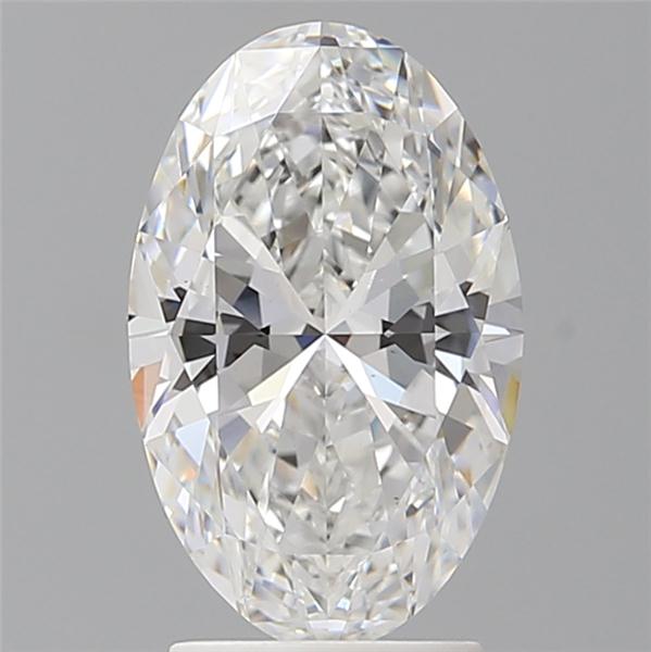 2.57 ct. oval Lab Grown Diamond front image