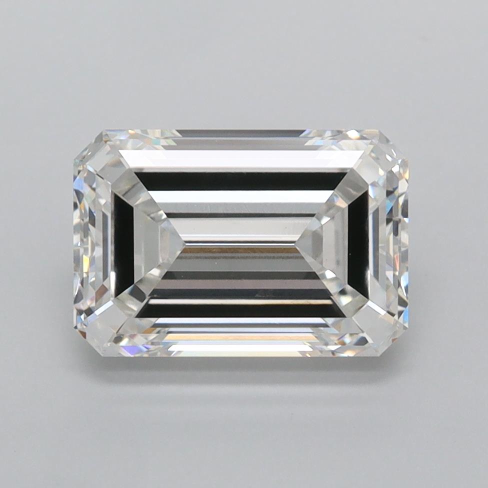 2.56 ct. emerald Lab Grown Diamond front image