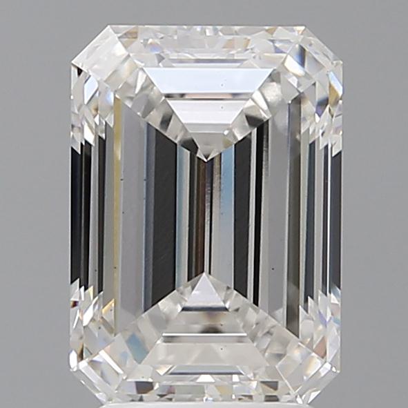 3.08 ct. emerald Lab Grown Diamond front image