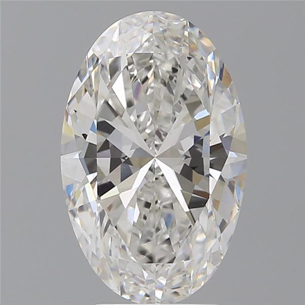 4.02 ct. oval Lab Grown Diamond front image