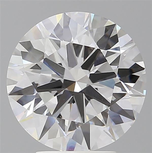 4.05 ct. round Lab Grown Diamond front image