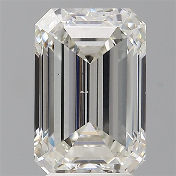 3.51 ct. emerald Lab Grown Diamond front image
