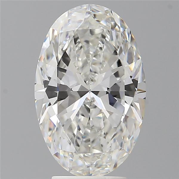 4.08 ct. oval Lab Grown Diamond front image