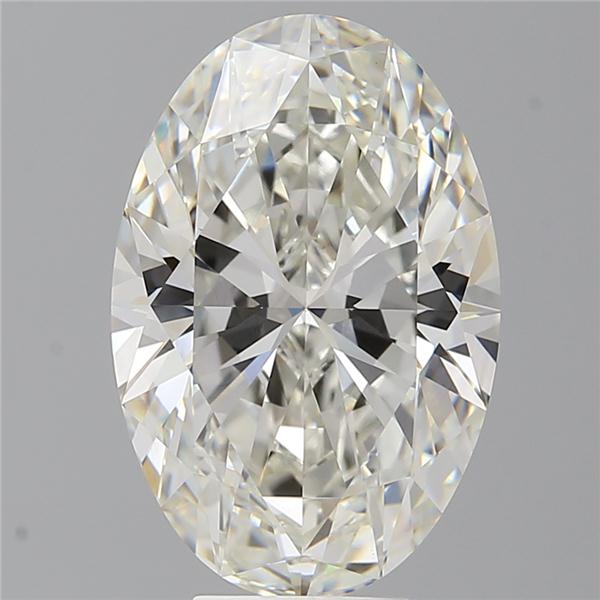7.04 ct. oval Lab Grown Diamond front image