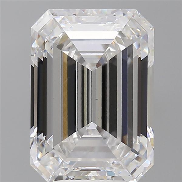 6.55 ct. emerald Lab Grown Diamond front image