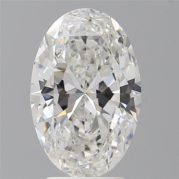 3.57 ct. oval Lab Grown Diamond front image