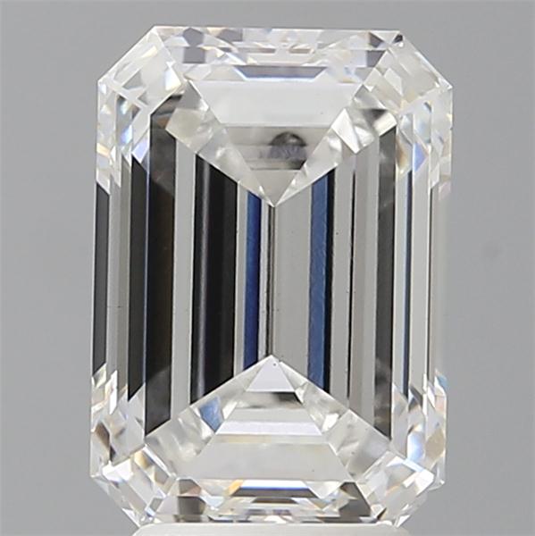 3.58 ct. emerald Lab Grown Diamond front image