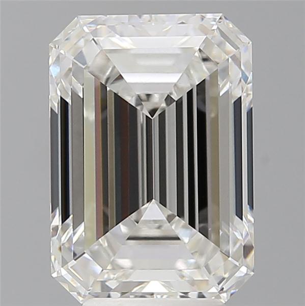 5.09 ct. emerald Lab Grown Diamond front image