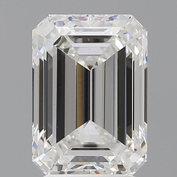 3.05 ct. emerald Lab Grown Diamond front image