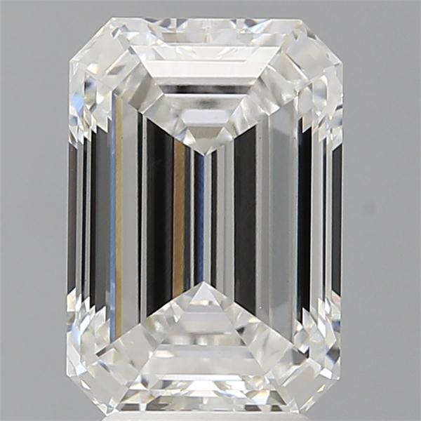 4.05 ct. emerald Lab Grown Diamond front image