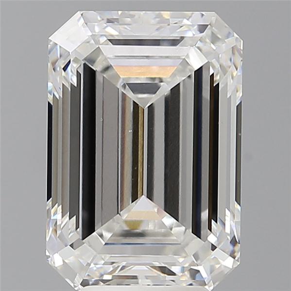 5.50 ct. emerald Lab Grown Diamond front image
