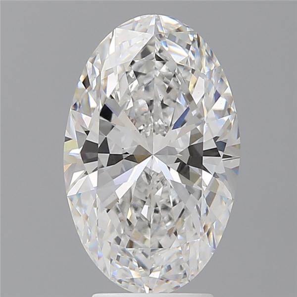 4.05 ct. oval Lab Grown Diamond front image