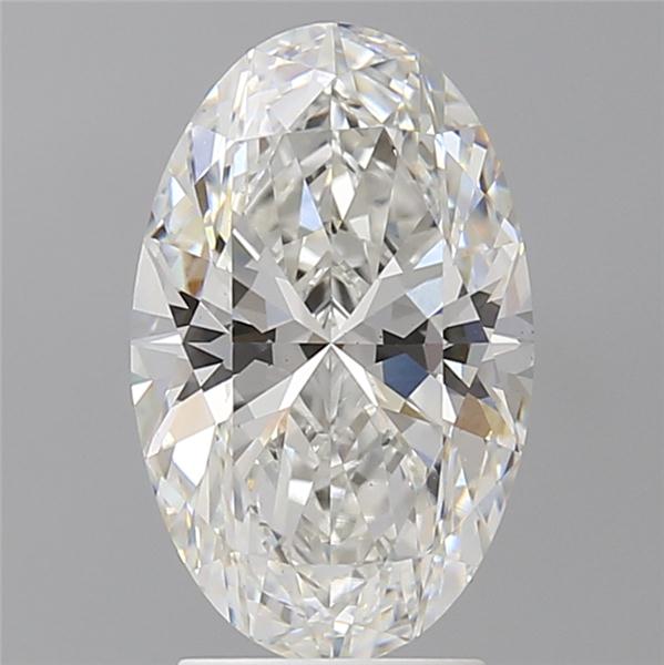 3.03 ct. oval Lab Grown Diamond front image