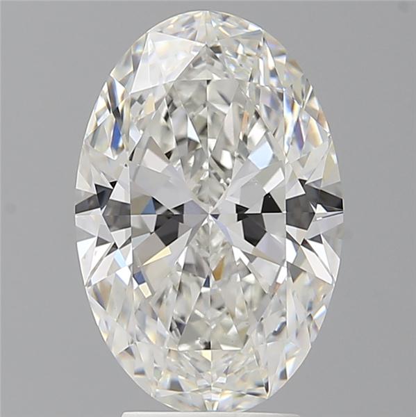 4.04 ct. oval Lab Grown Diamond front image