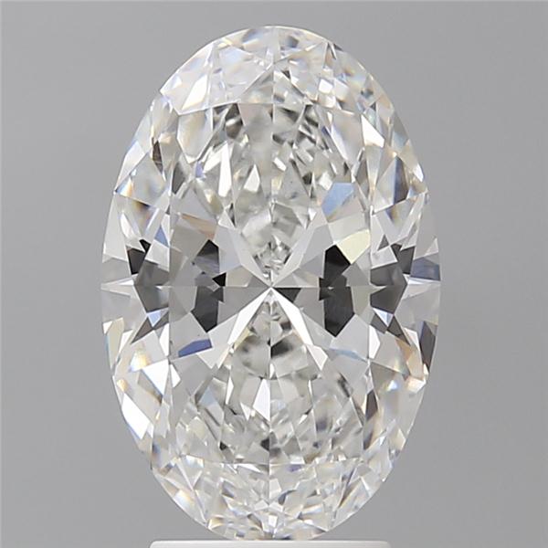 3.57 ct. oval Lab Grown Diamond front image