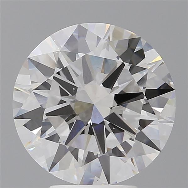 5.00 ct. round Lab Grown Diamond front image