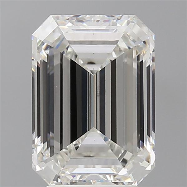4.01 ct. emerald Lab Grown Diamond front image