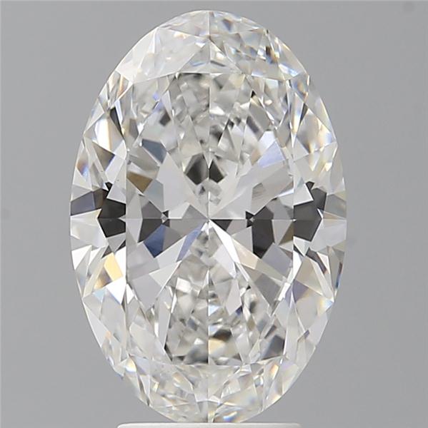 4.09 ct. oval Lab Grown Diamond front image