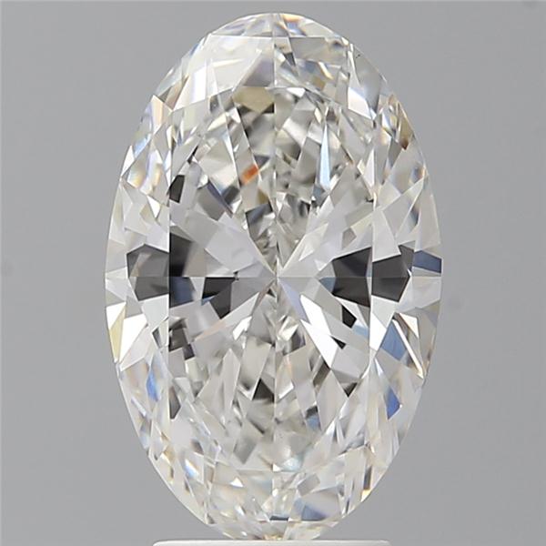 3.56 ct. oval Lab Grown Diamond front image