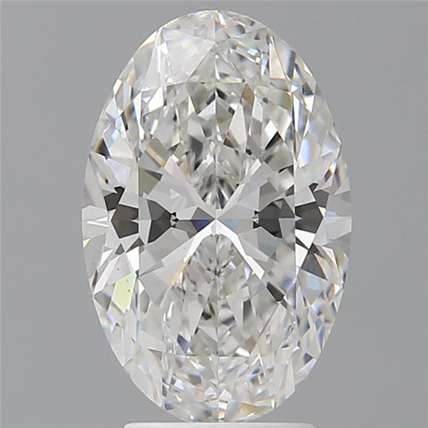 3.58 ct. oval Lab Grown Diamond front image