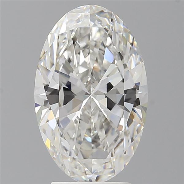 3.55 ct. oval Lab Grown Diamond front image
