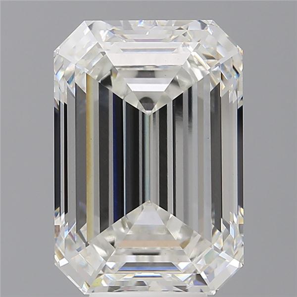 8.10 ct. emerald Lab Grown Diamond front image